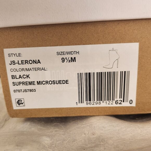 Jessica Simpson "Lerona" Booties. Black NIB. Size 9.5 - Picture 3 of 9